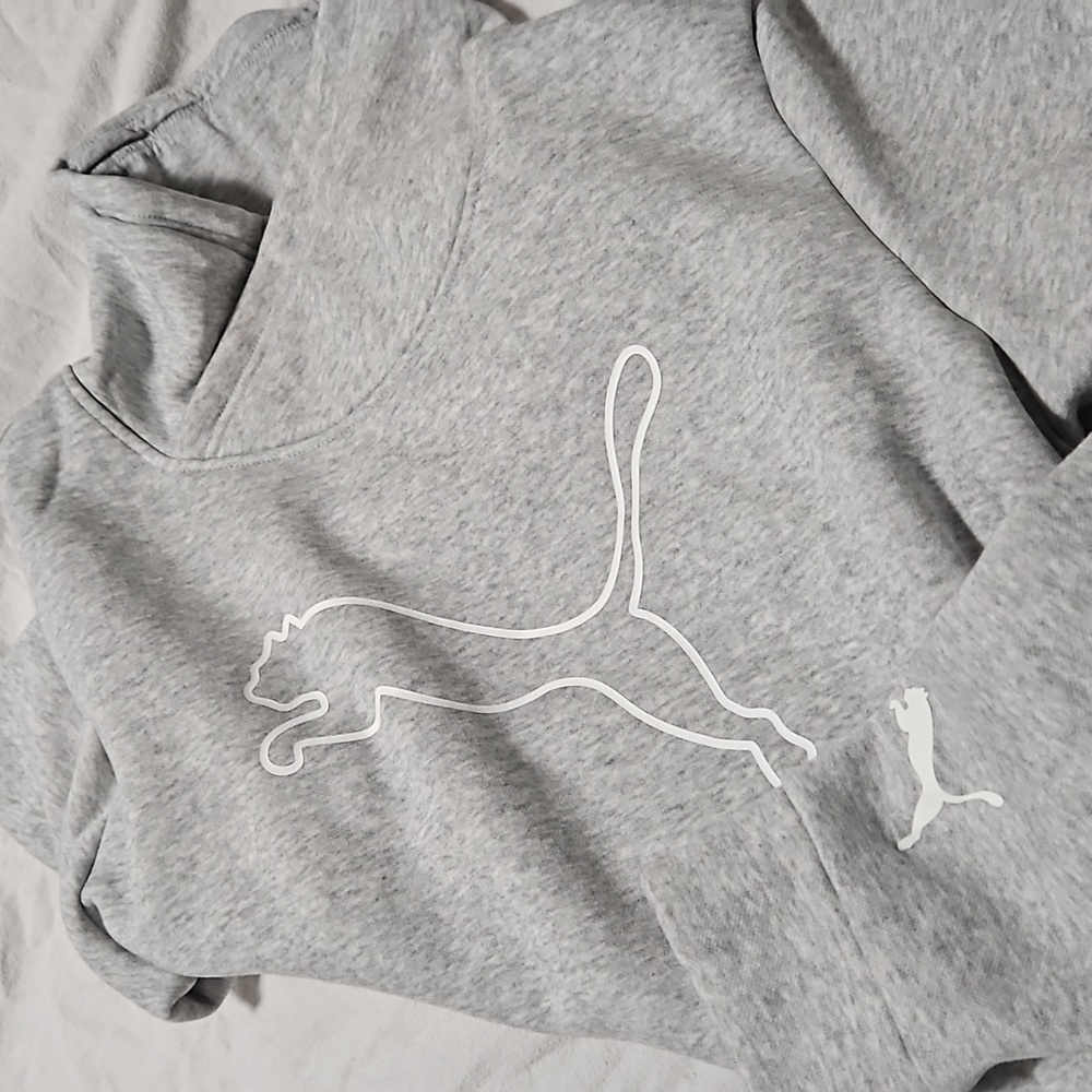 Puma Asym Cowl Neck Heather Grey XXL Sweater
